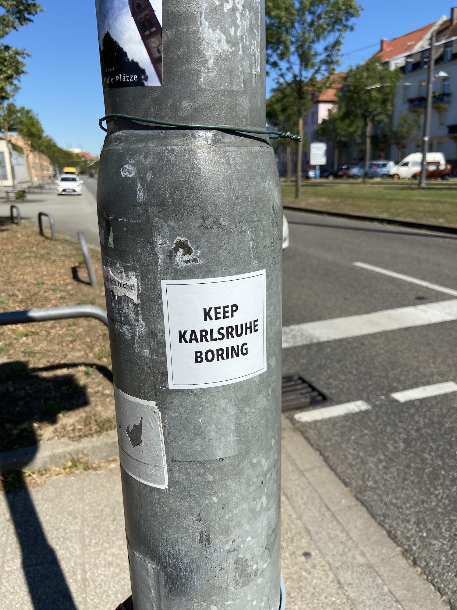 Keep Karlsruhe Boring